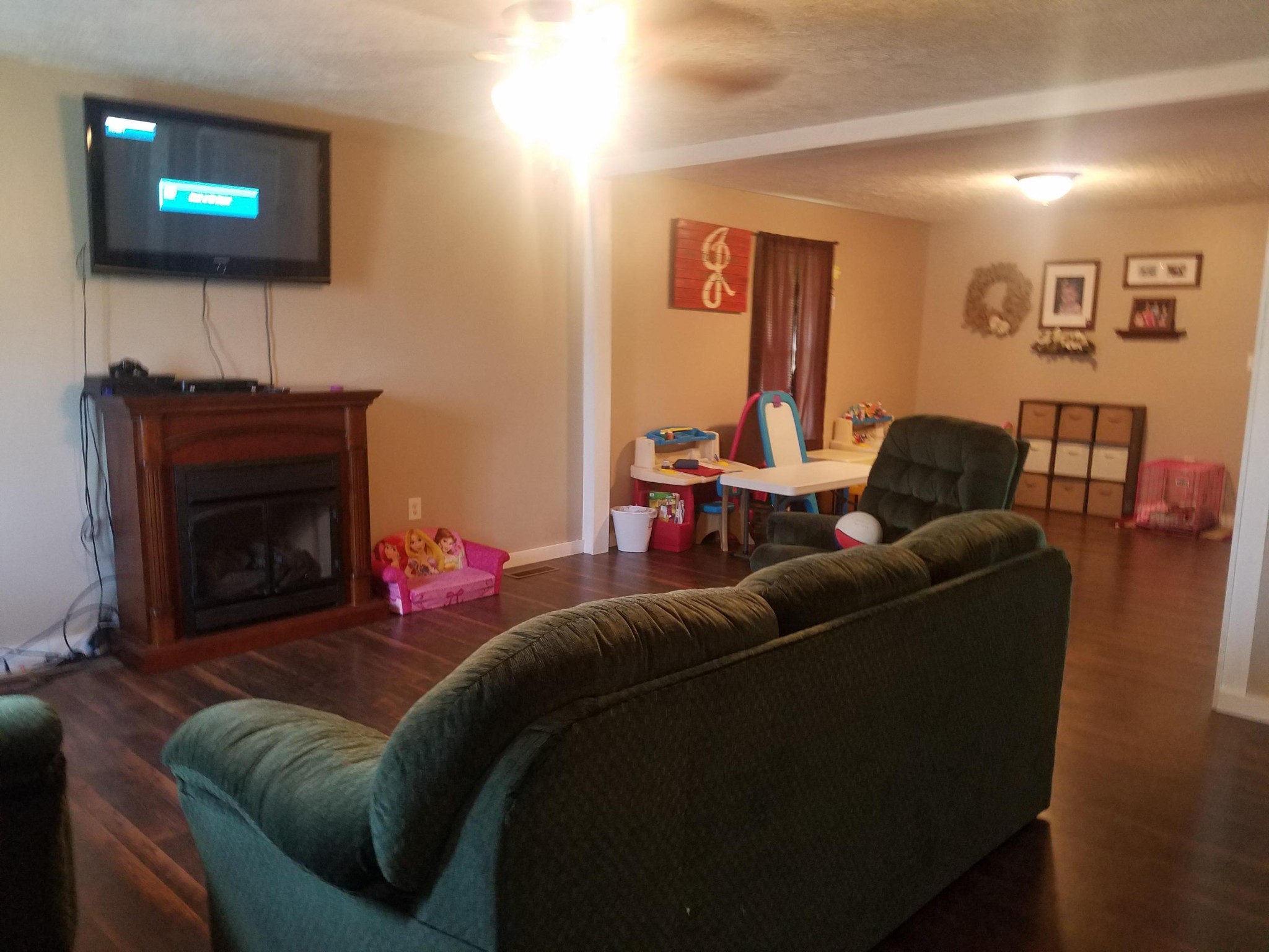 150 Winfield Lane Decatur, TN 37322 - Photo 5 of 12 a living room with furniture and a fireplace