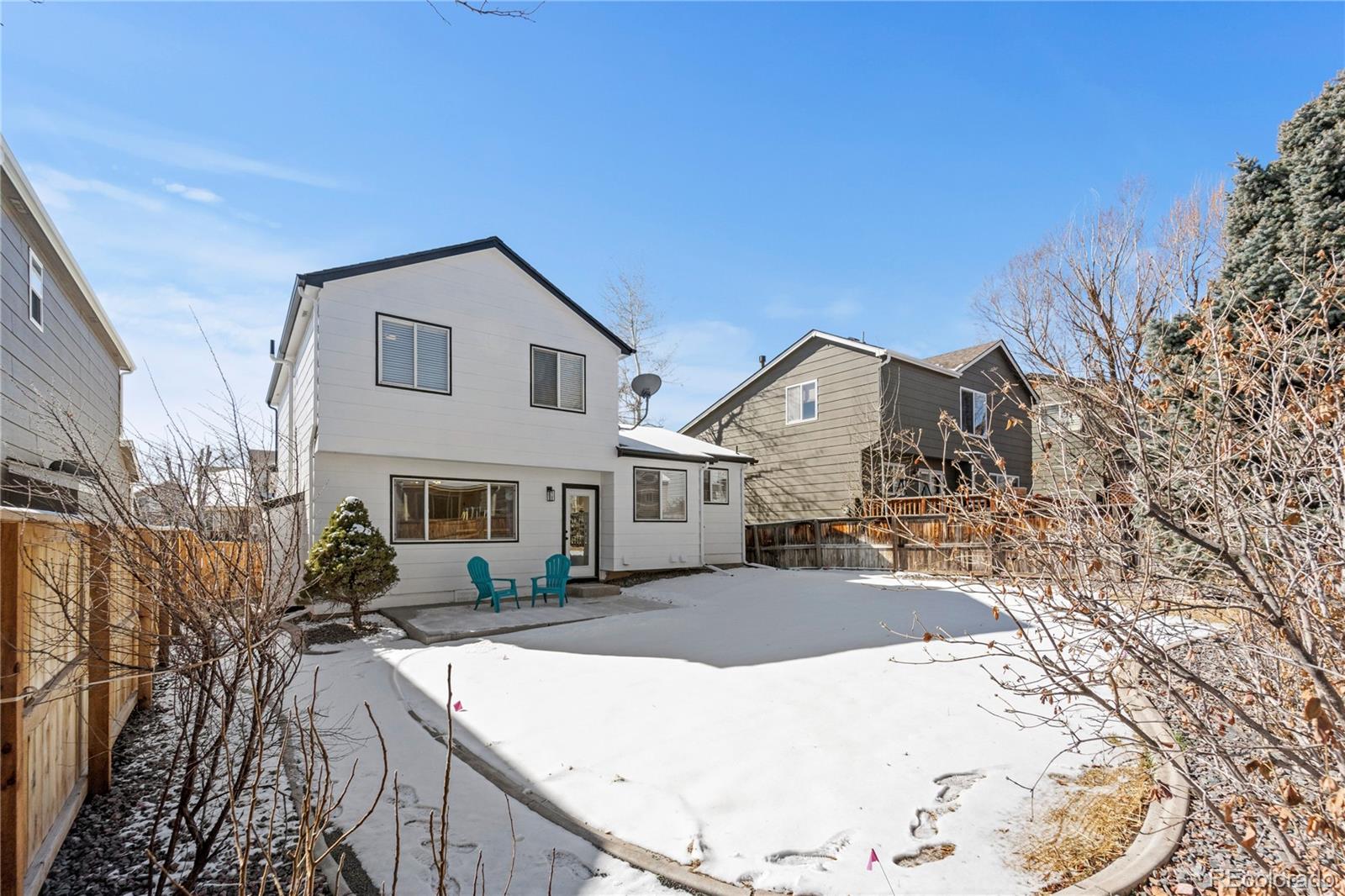 4865 Apollo Bay Drive Highlands Ranch, CO 80130 - Photo 33 of 38 a view of a house with a outdoor space