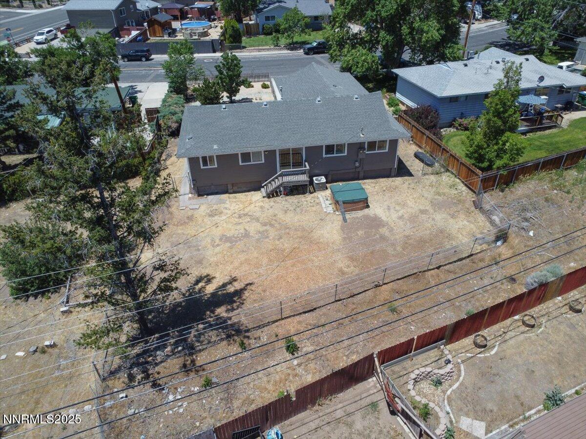 1340 Rayburn Drive Reno, NV 89503 - Photo 32 of 42 an aerial view of a house with a yard