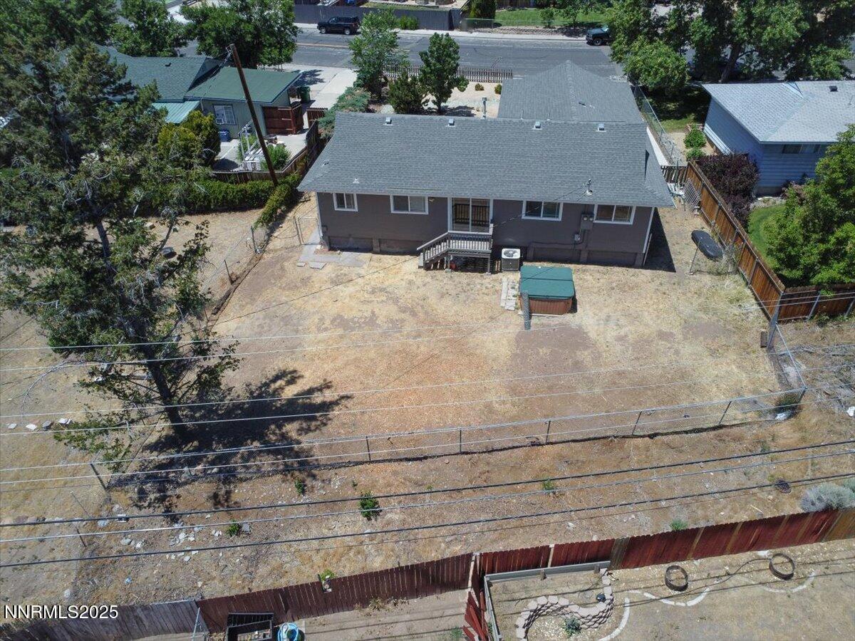 1340 Rayburn Drive Reno, NV 89503 - Photo 38 of 42 an aerial view of a house with a yard
