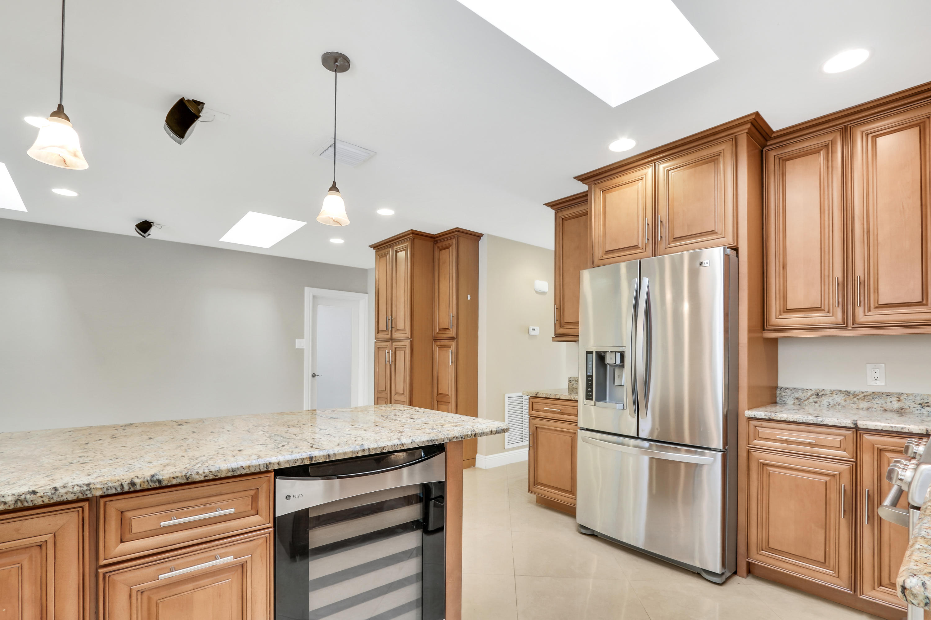 Kitchen with WineCooler