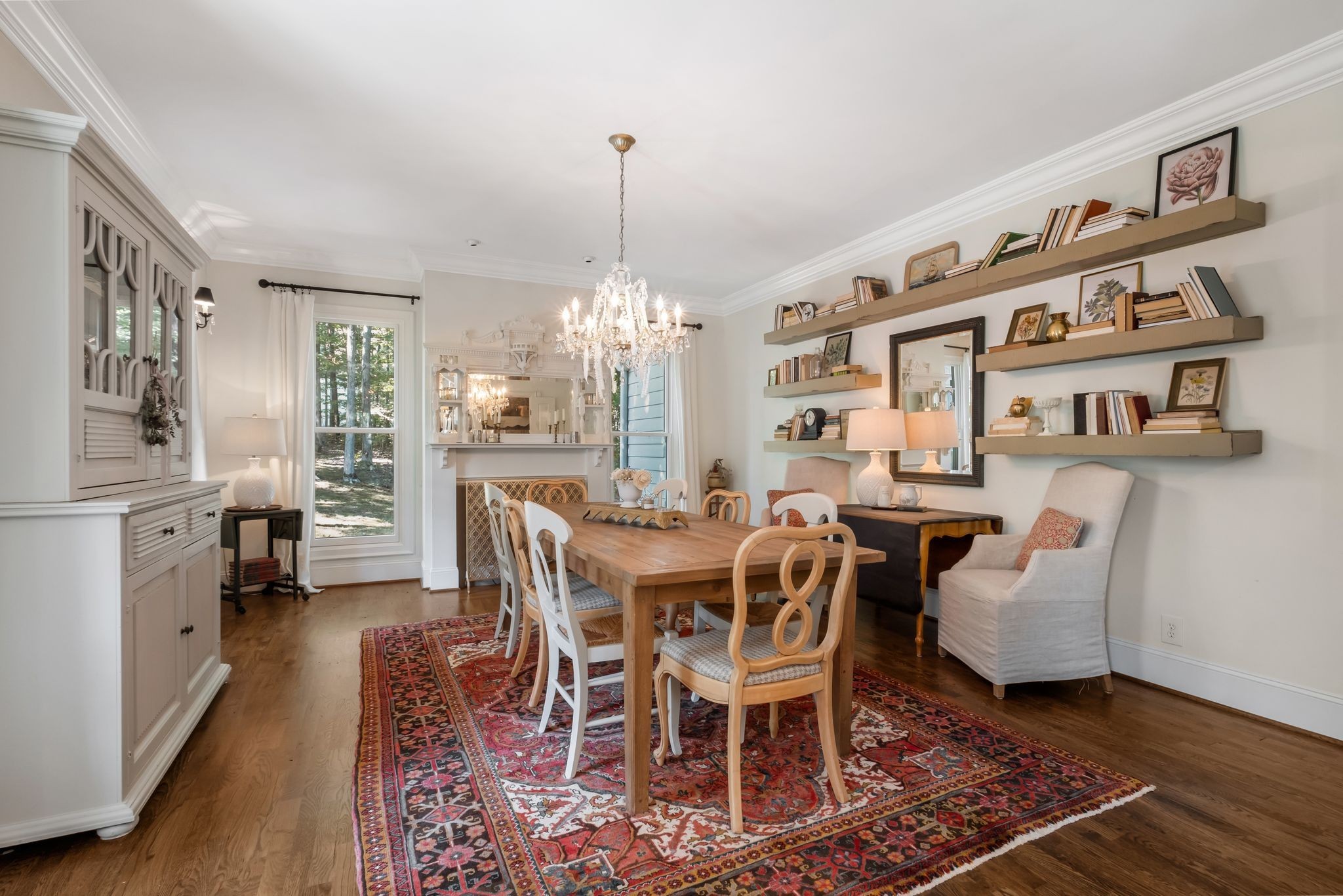 5468 Parker Branch Road Franklin, TN 37064 - Photo 11 of 99 a view of a dining room with furniture window and wooden floor