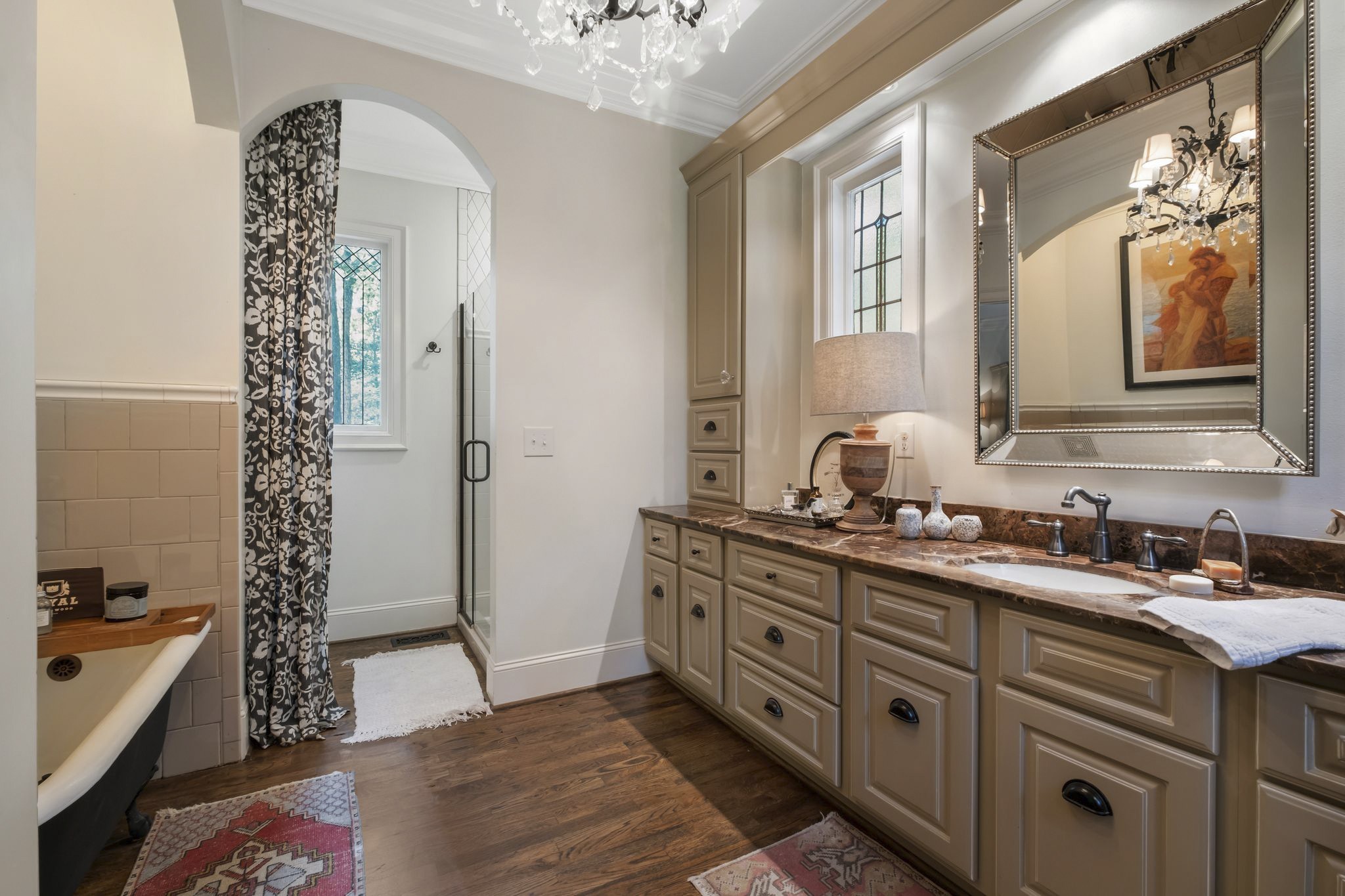 5468 Parker Branch Road Franklin, TN 37064 - Photo 40 of 99 a kitchen with a sink stove and cabinets