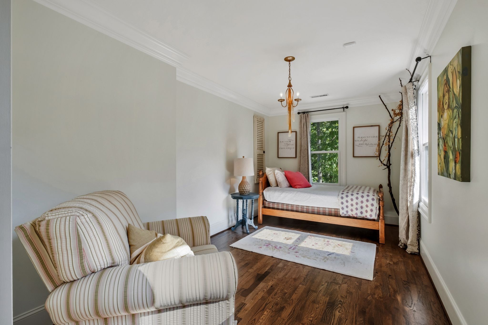 5468 Parker Branch Road Franklin, TN 37064 - Photo 58 of 99 a living room with furniture and a flat screen tv