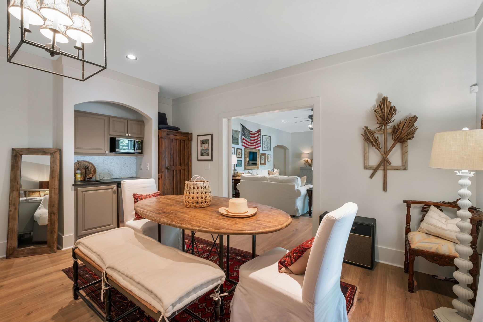 5468 Parker Branch Road Franklin, TN 37064 - Photo 66 of 99 a view of a dining room with furniture and wooden floor