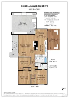 $1,350,000 | 30 Rollingwood Drive, San Rafael, CA 94901