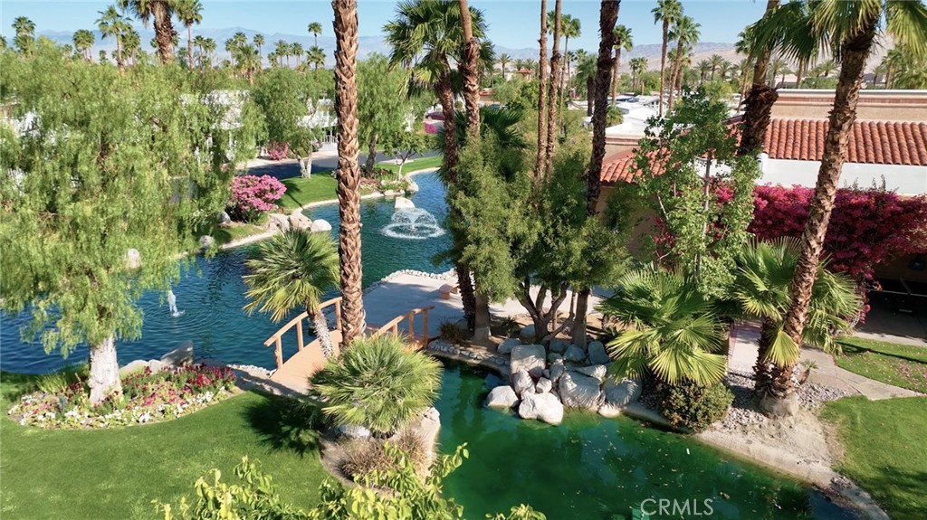 69801 Ramon Road Cathedral City, CA 92234 - Photo 11 of 41 a view of a garden with a flower garden