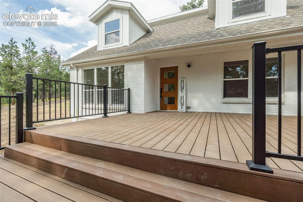 11665 Greentree Road Colorado Springs, CO 80908 - Photo 4 of 43 View of wooden terrace