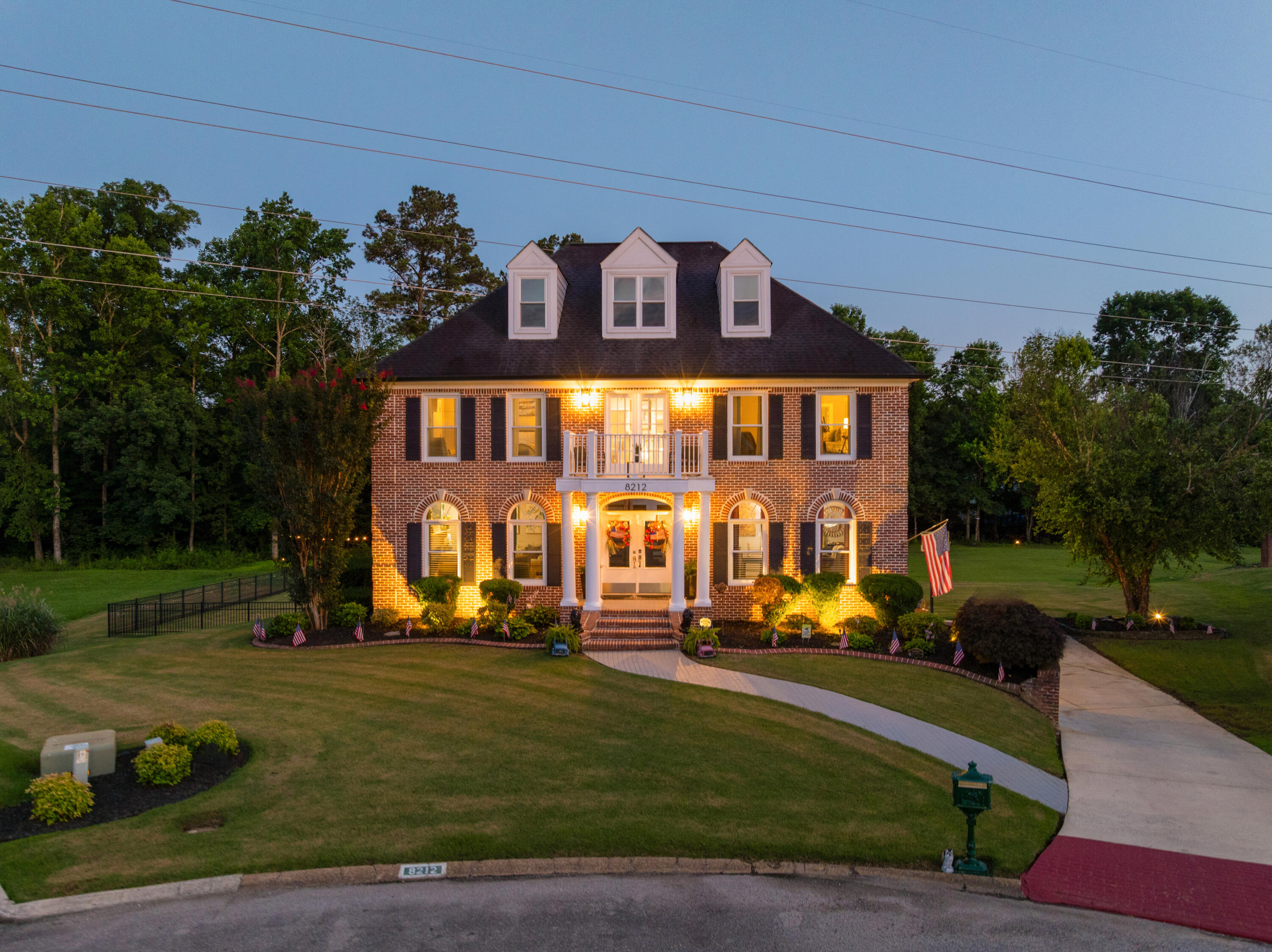 8212 Carriage Crossing Chattanooga, TN 37421 - Photo 2 of 81 08 - 8212 Carriage Crossing - Twilight -