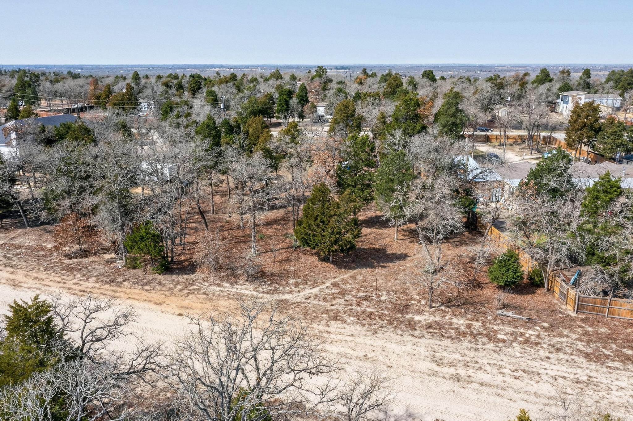 147 Jasmine Heights Elgin, TX 78621 - Photo 15 of 22 a view of a dry yard with wooden fence