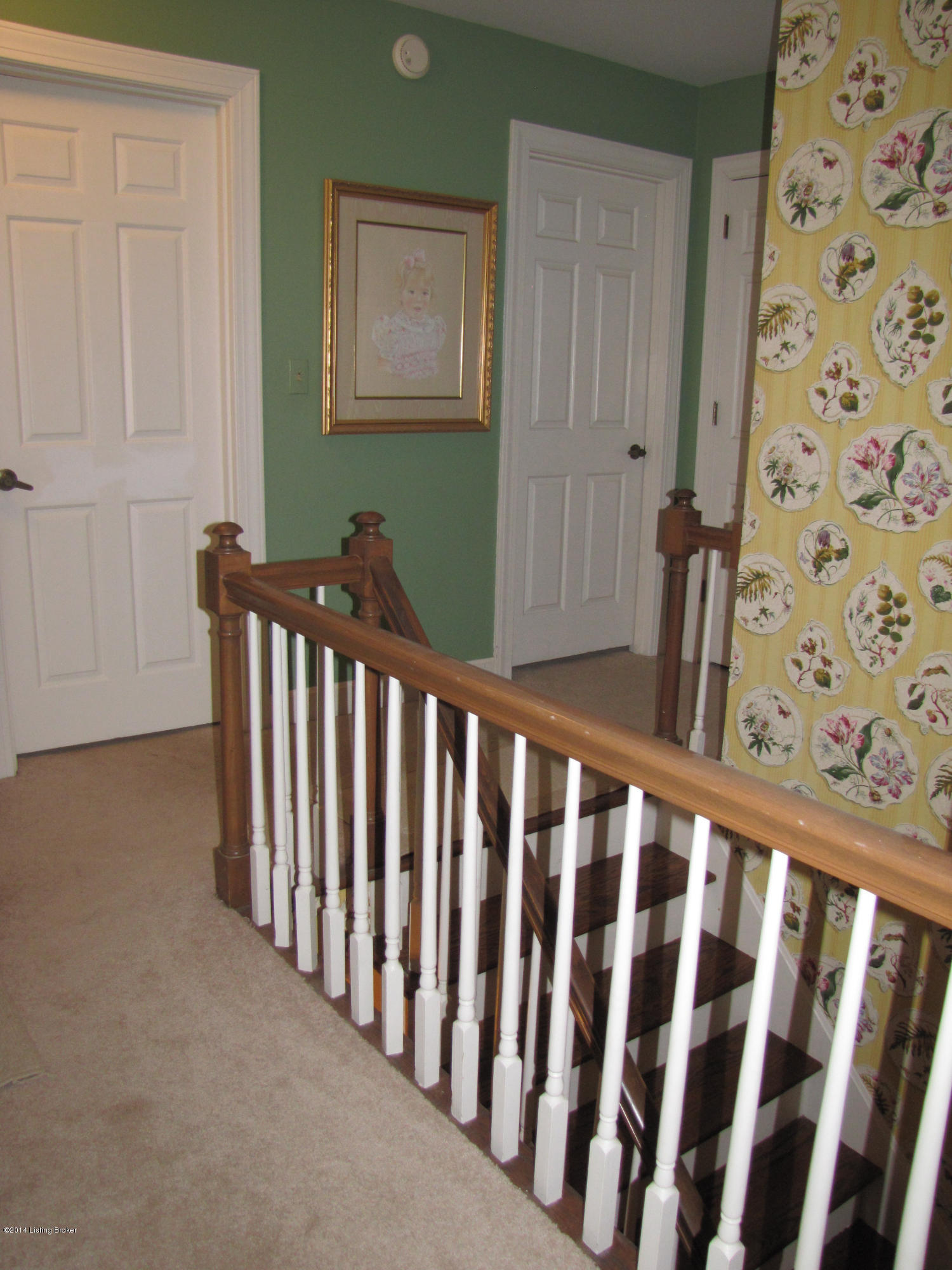 10710 Sun Ridge Road Goshen, KY 40026 - Photo 27 of 55 The second level Hall is equipped with a double door linen; the banister overlooks staircase down into the Foyer