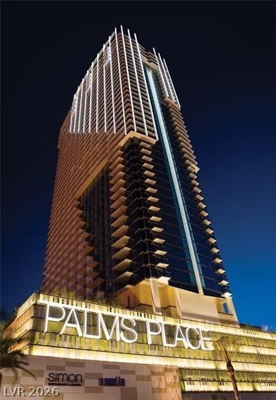 4381 West Flamingo Road, Unit 15310 Las Vegas, NV 89103 - Photo 46 of 52 View of property at night