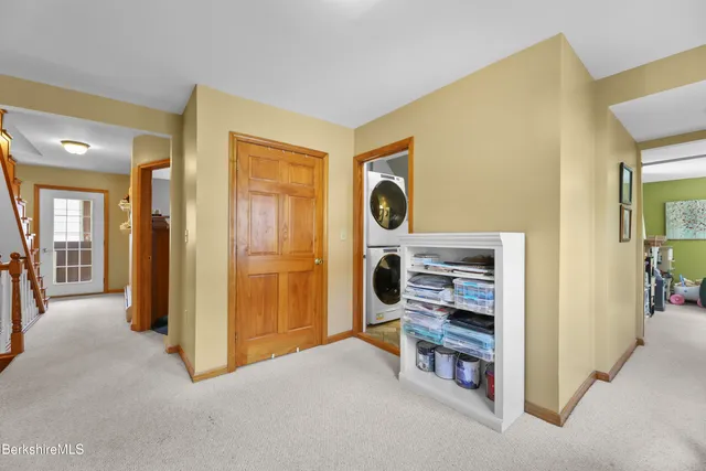 a view of kitchen and utility room
