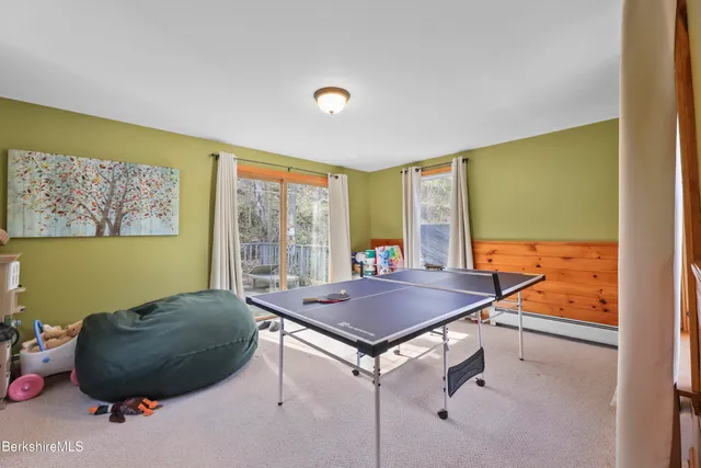 a room with furniture and window