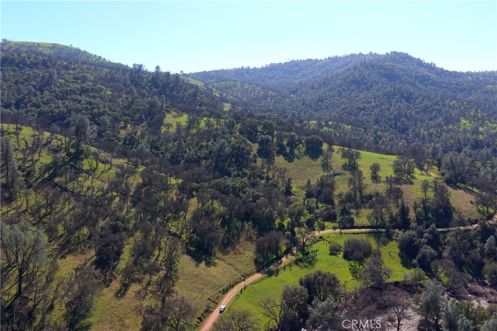 3729 Ben Hur Road Mariposa, CA 95338 - Photo 30 of 57 a view of a forest with mountains in the background