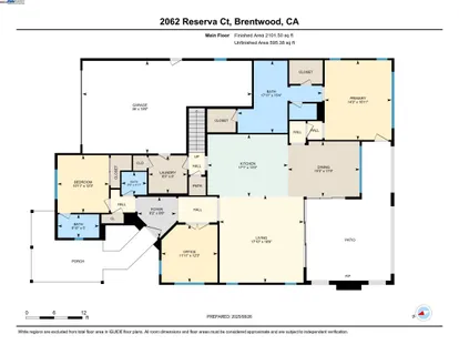 $1,275,000 | 2062 Reserva Court, Brentwood, CA 94513