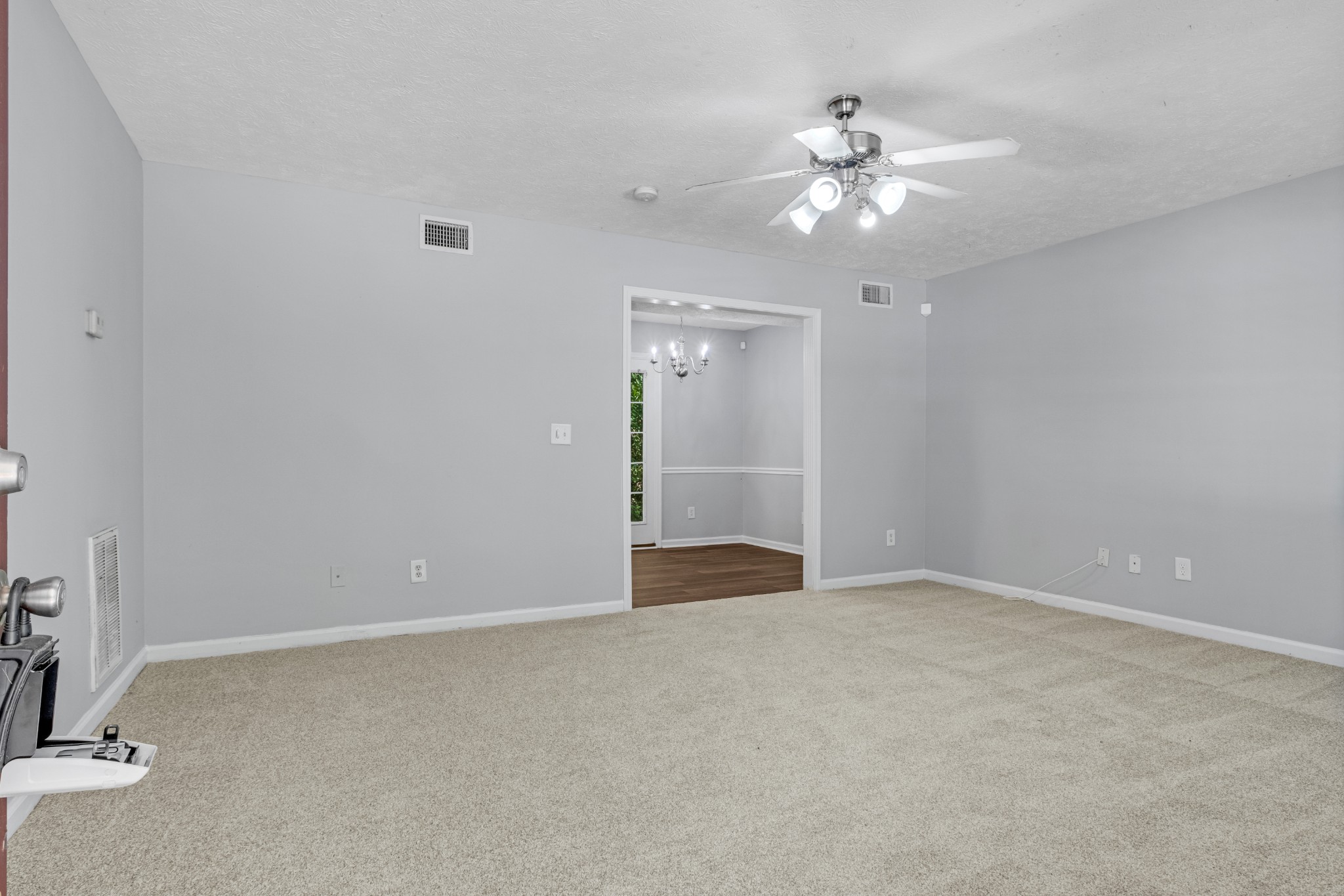 809 Dover Glen Drive Antioch, TN 37013 - Photo 4 of 23 a view of an empty room with a chandelier fan