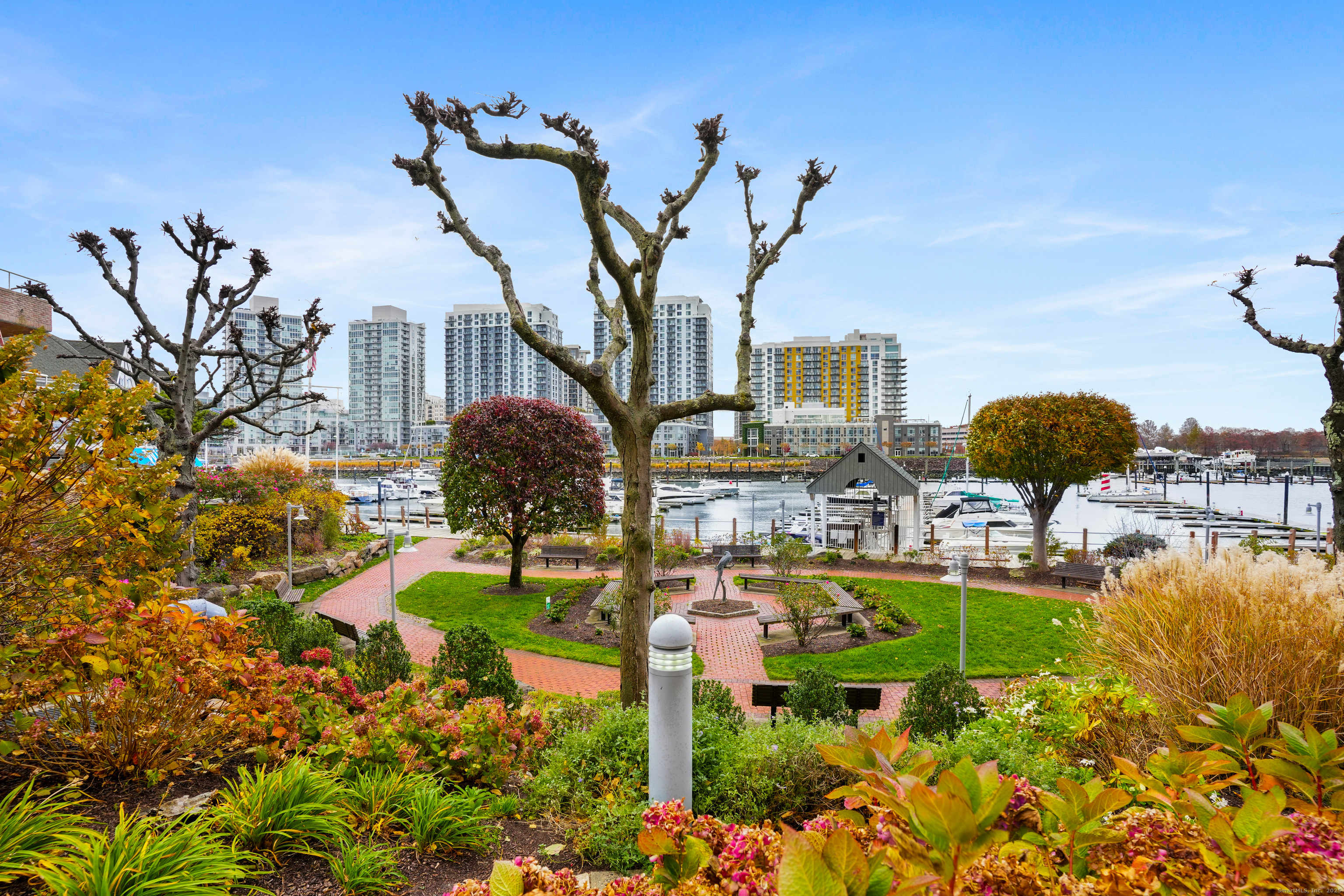 98 Southfield Avenue, Unit 101 Stamford, CT 06902 - Photo 20 of 24 Beautiful grounds in all seasons