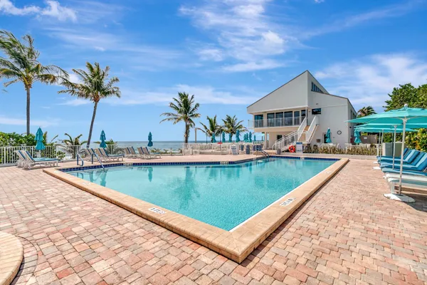 $695,000 | 4740 South Ocean Boulevard, Unit 202, Highland Beach, FL 33487