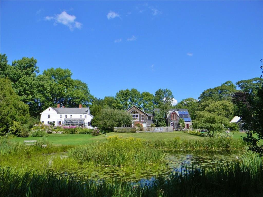 98 Cross Point Road Edgecomb, ME 04556 - Photo 3 of 35 View of the house and two barns from...