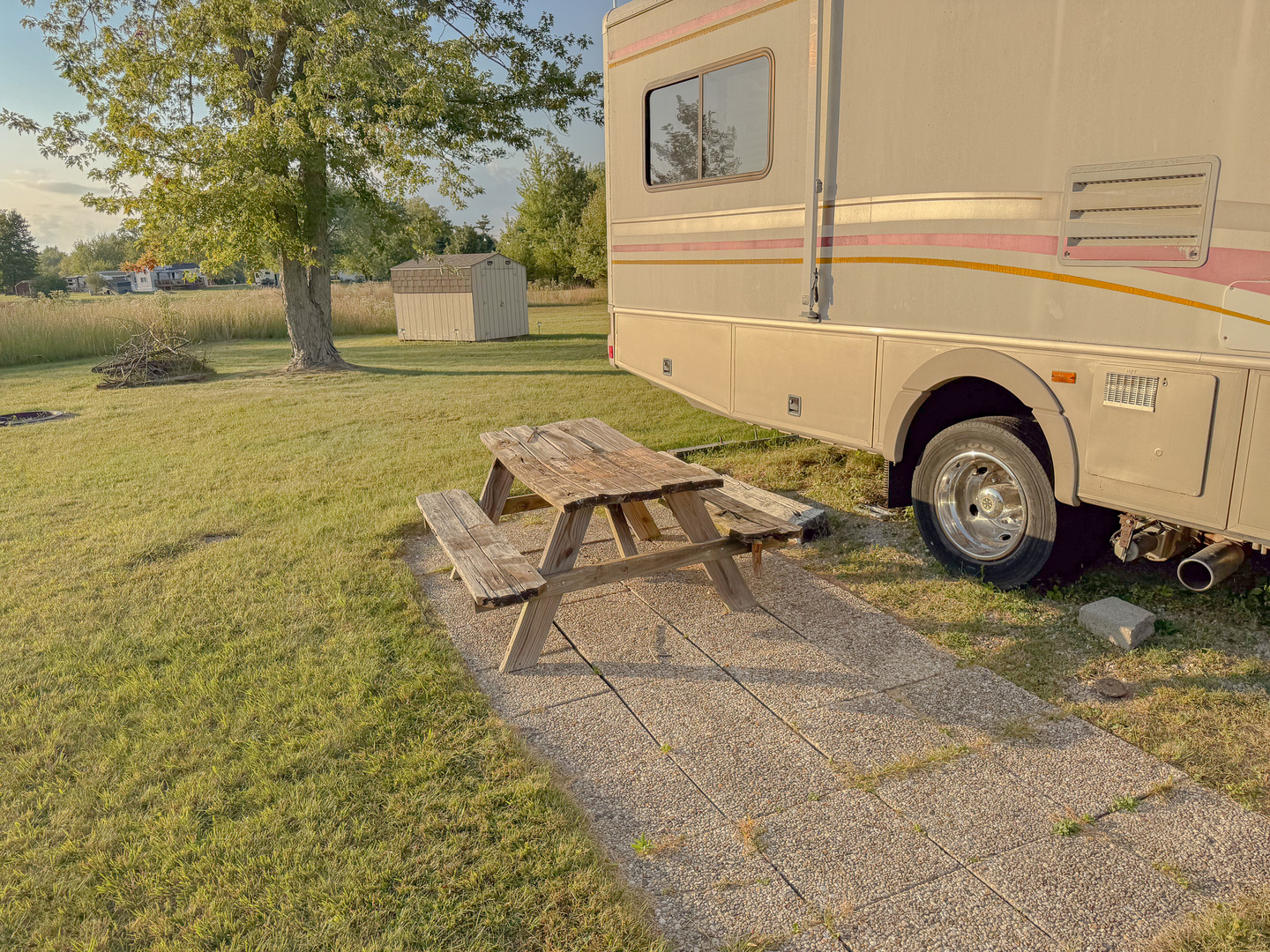 22-70 Woodhaven Sublette, IL 61367 - Photo 5 of 13 a view of a house with backyard space and sitting area