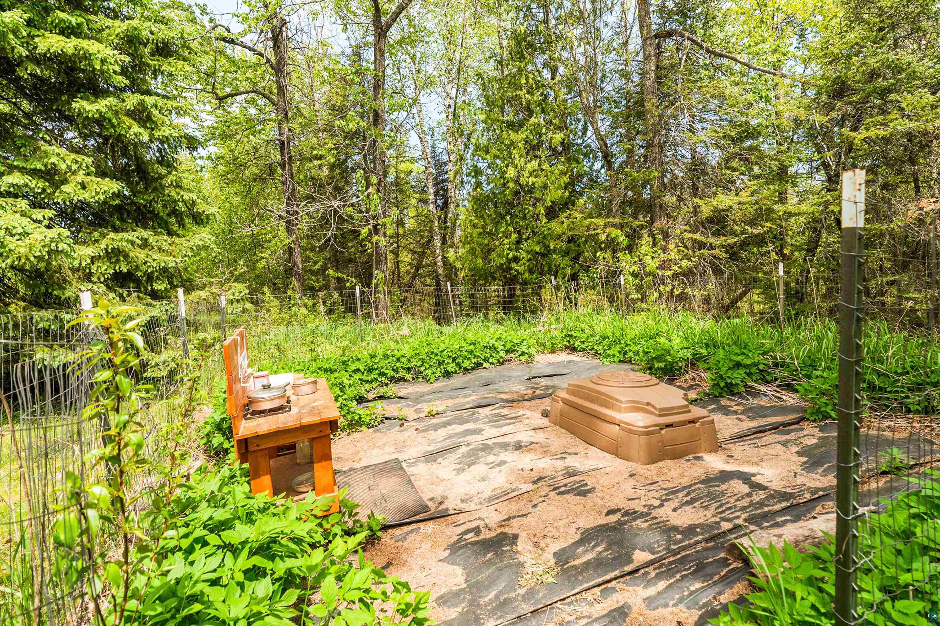 4808 Midway Road Duluth, MN 55811 - Photo 51 of 57 Wooded perimeter with established fencing and a covered utility access point