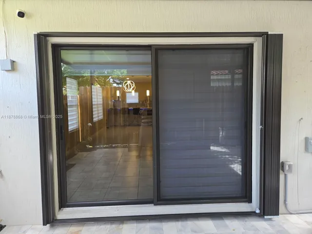 a view of a small space