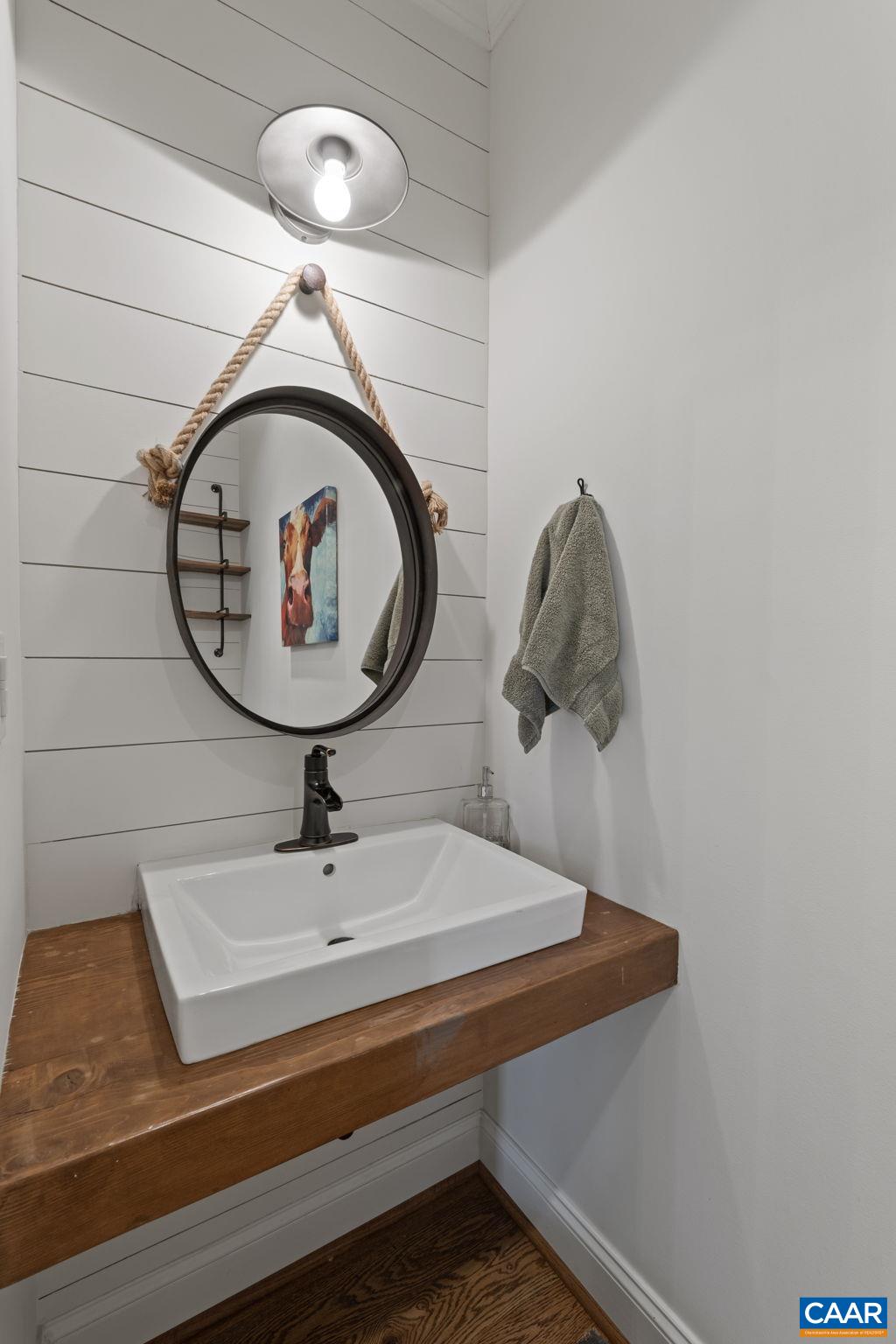269 Devon Drive Ruckersville, VA 22968 - Photo 8 of 51 a bathroom with a sink and a mirror