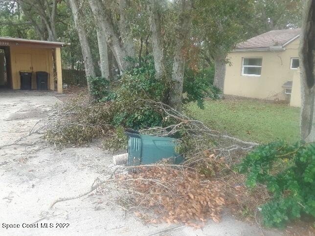 3920 Dixie Highway Northeast Palm Bay, FL 32905 - Photo 6 of 28 a view of a house with backyard and trees