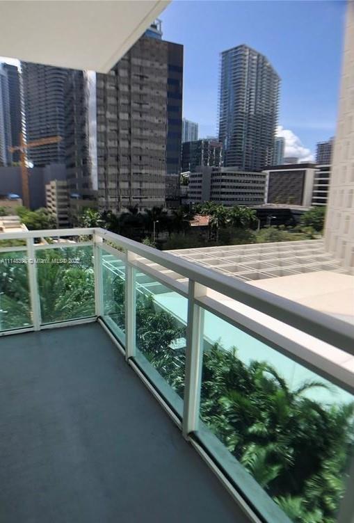 950 Brickell Bay Drive, Unit 602 Miami, FL 33131 - Photo 20 of 20 a view of a city from a balcony