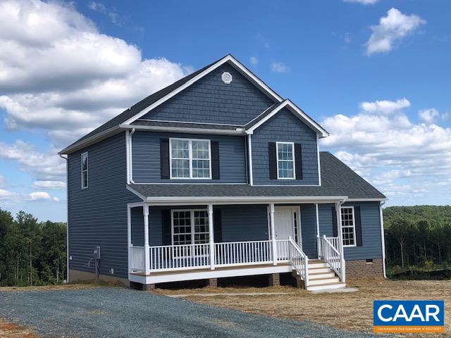 197 Riva Way Palmyra, VA 22963 - Photo 3 of 33 a front view of a house with a garage