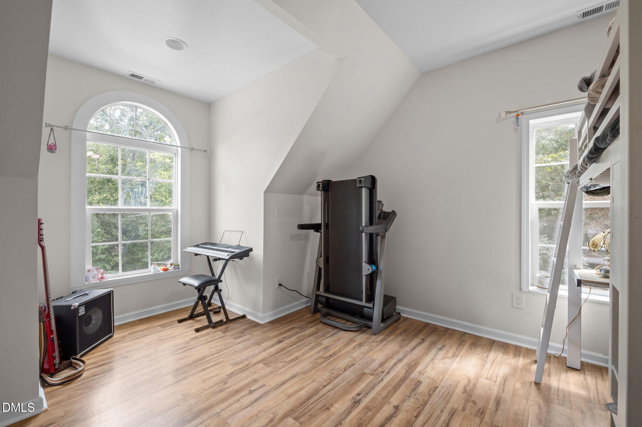 129 Family Drive Rougemont, NC 27572 - Photo 27 of 37 wooden floor and windows in a room