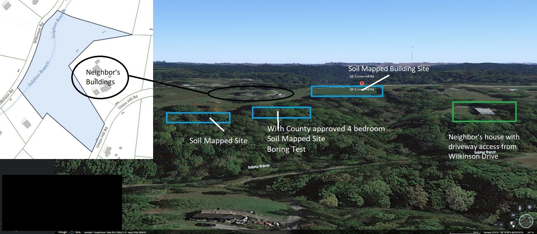2812 Union Hill Road Joelton, TN 37080 - Photo 13 of 13 a view of a house with a backyard and a garden