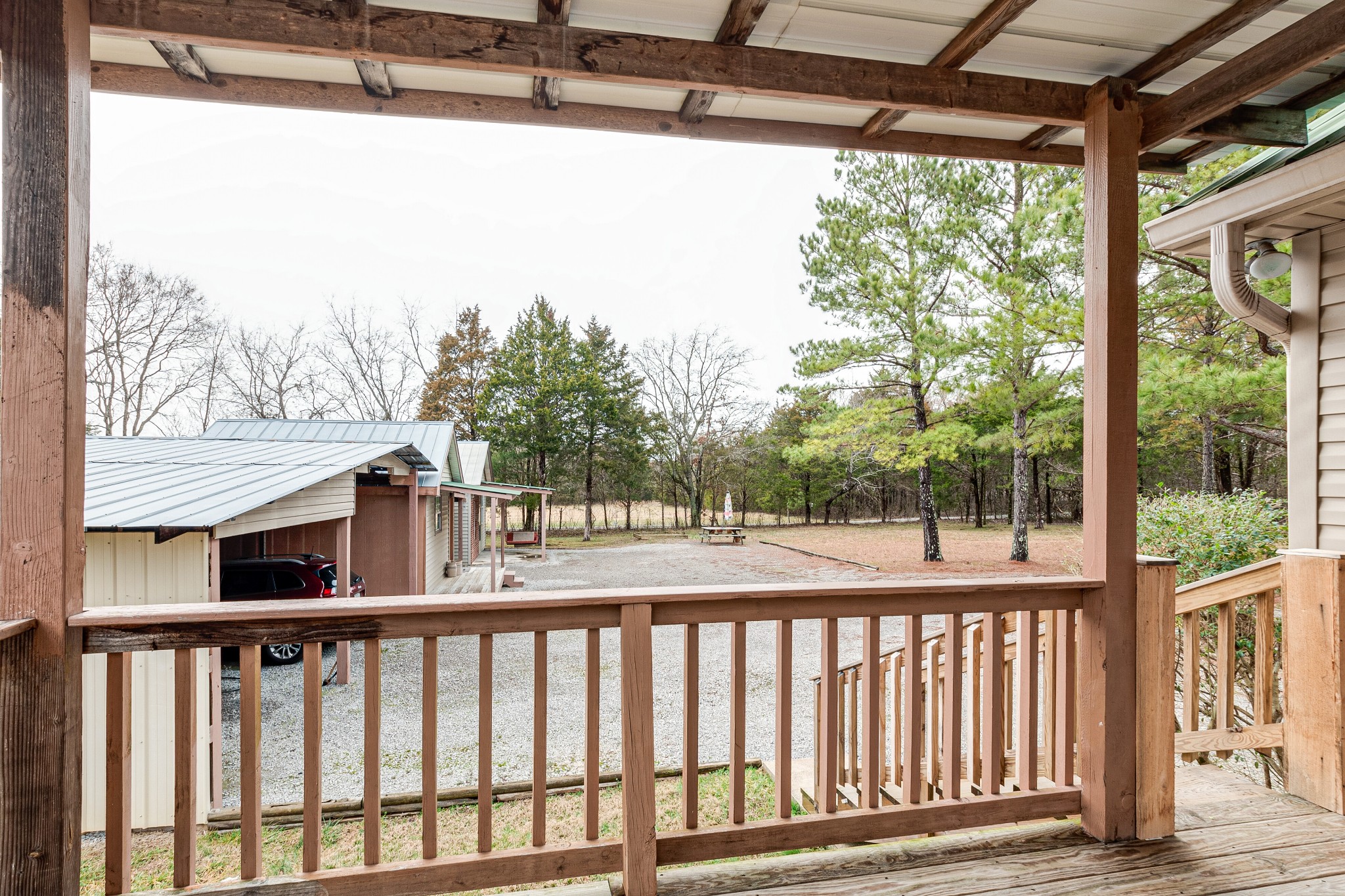 188 Zachary Road Lebanon, TN 37090 - Photo 22 of 29 a balcony with wooden floor and outdoor space