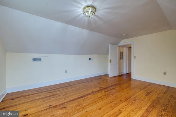 wooden floor in an empty room