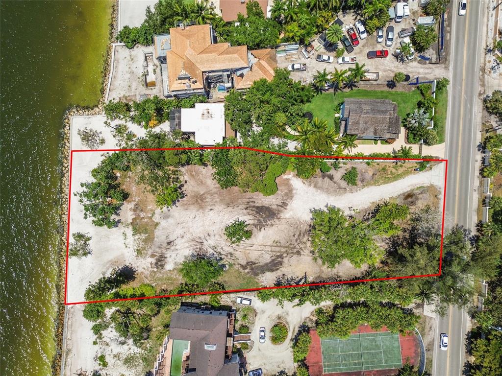 4105 North Shell Road Sarasota, FL 34242 - Photo 18 of 26 an aerial view of residential houses with outdoor space