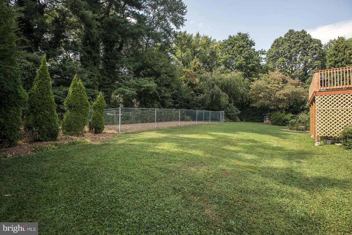 14704 Notley Road Silver Spring, MD 20905 - Photo 30 of 30 Private Level Yard (with fenced vegetable garden)