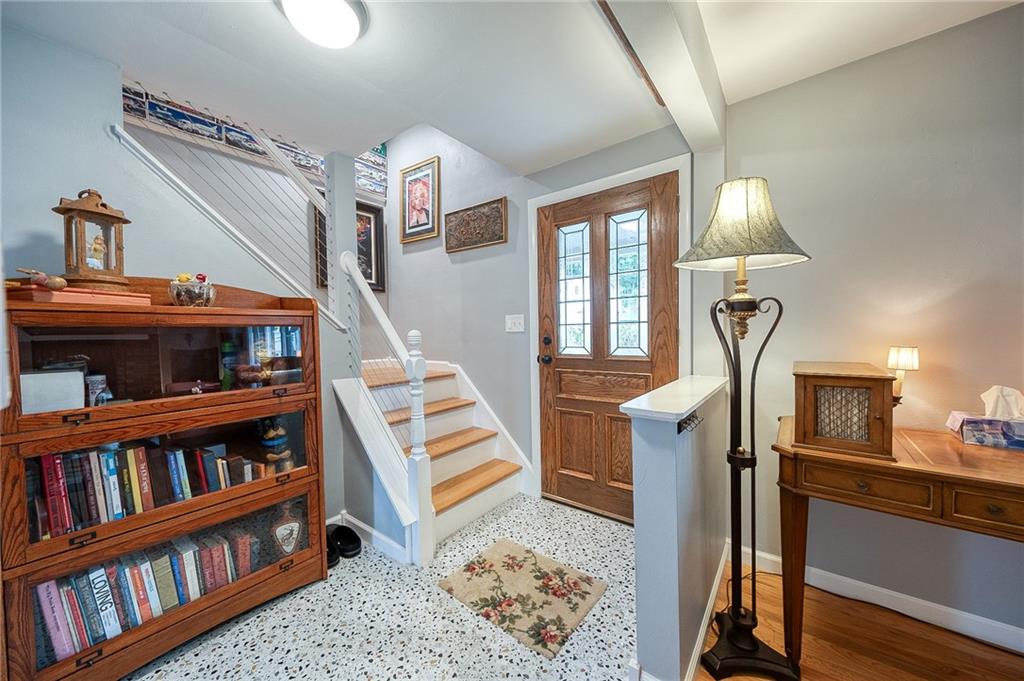 1004 Fiddleback Drive McKees Rocks, PA 15136 - Photo 2 of 41 a view of entryway with furniture and wooden floor