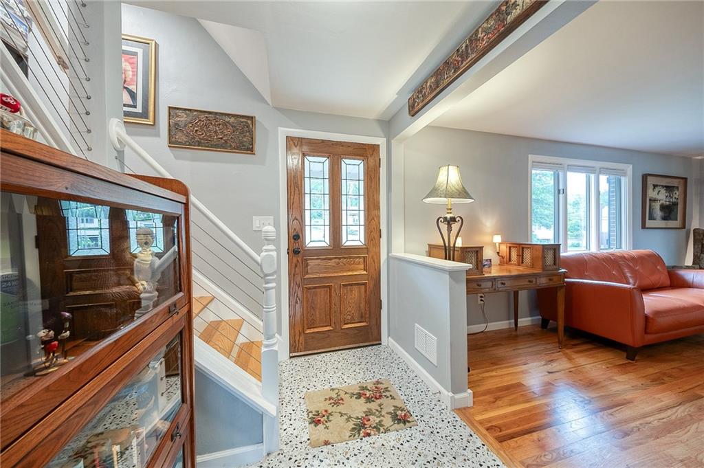 1004 Fiddleback Drive McKees Rocks, PA 15136 - Photo 3 of 41 a living room with furniture and a refrigerator