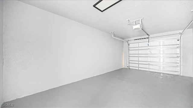 a view of a room with an empty space