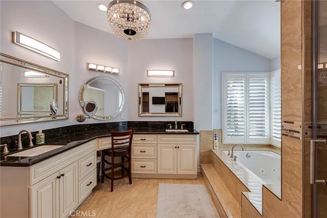 a view of swimming pool with a yard