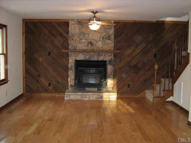 1108 Bahama Road Bahama, NC 27503 - Photo 2 of 10 GREAT ROOM FEATURES NEW 5' HARDWOOD FLOORING, FRESH PAINT, NEW CEILING FAN & FIREPLACE WITH WOODSTOVE INSERT. Other