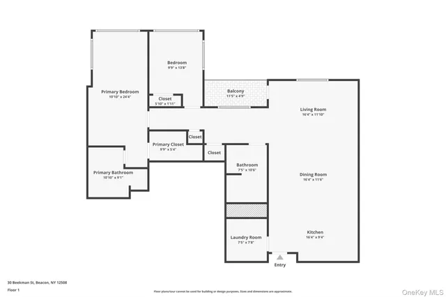 $625,000 | 30 Beekman Street, Unit 207, Beacon, NY 12508