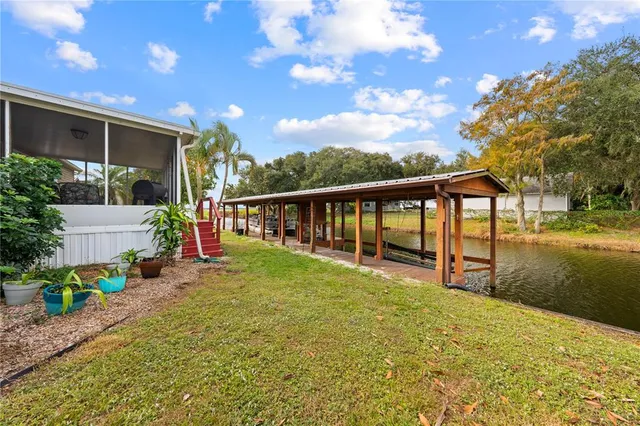 a view of a house with a swimming pool