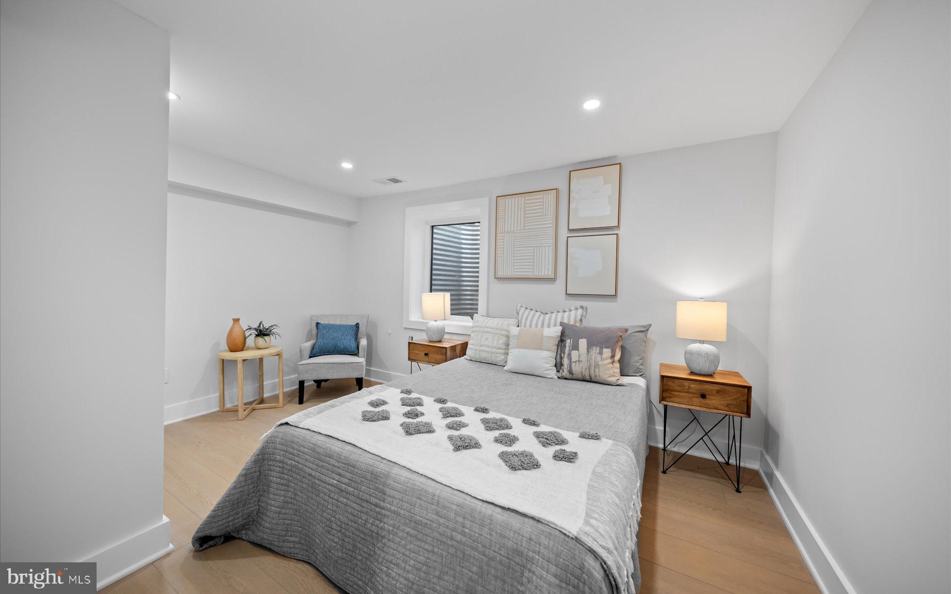 6605 3rd Street Northwest Washington, DC 20012 - Photo 14 of 37 Lower Level Bedroom 3