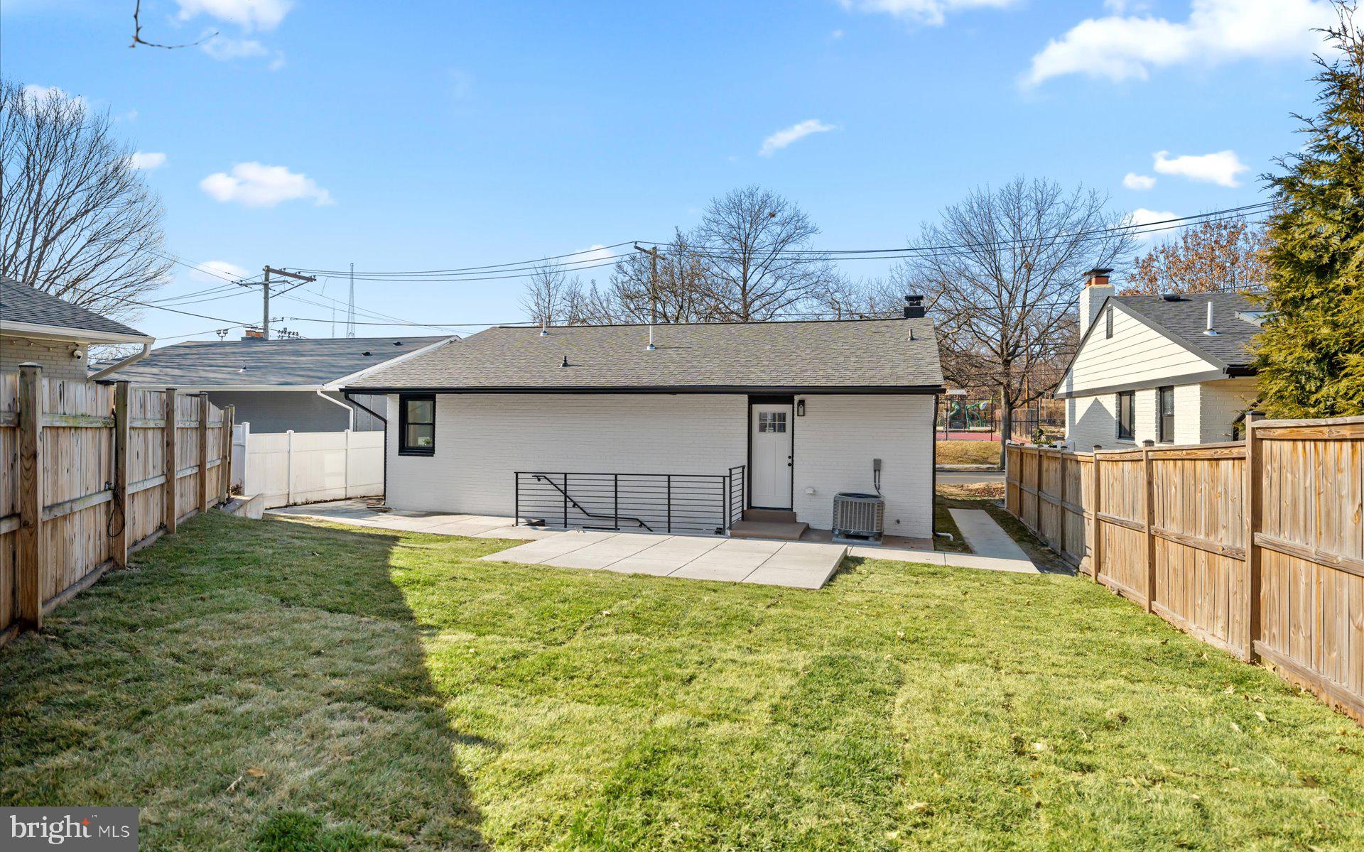 6605 3rd Street Northwest Washington, DC 20012 - Photo 21 of 37 Rear Yard