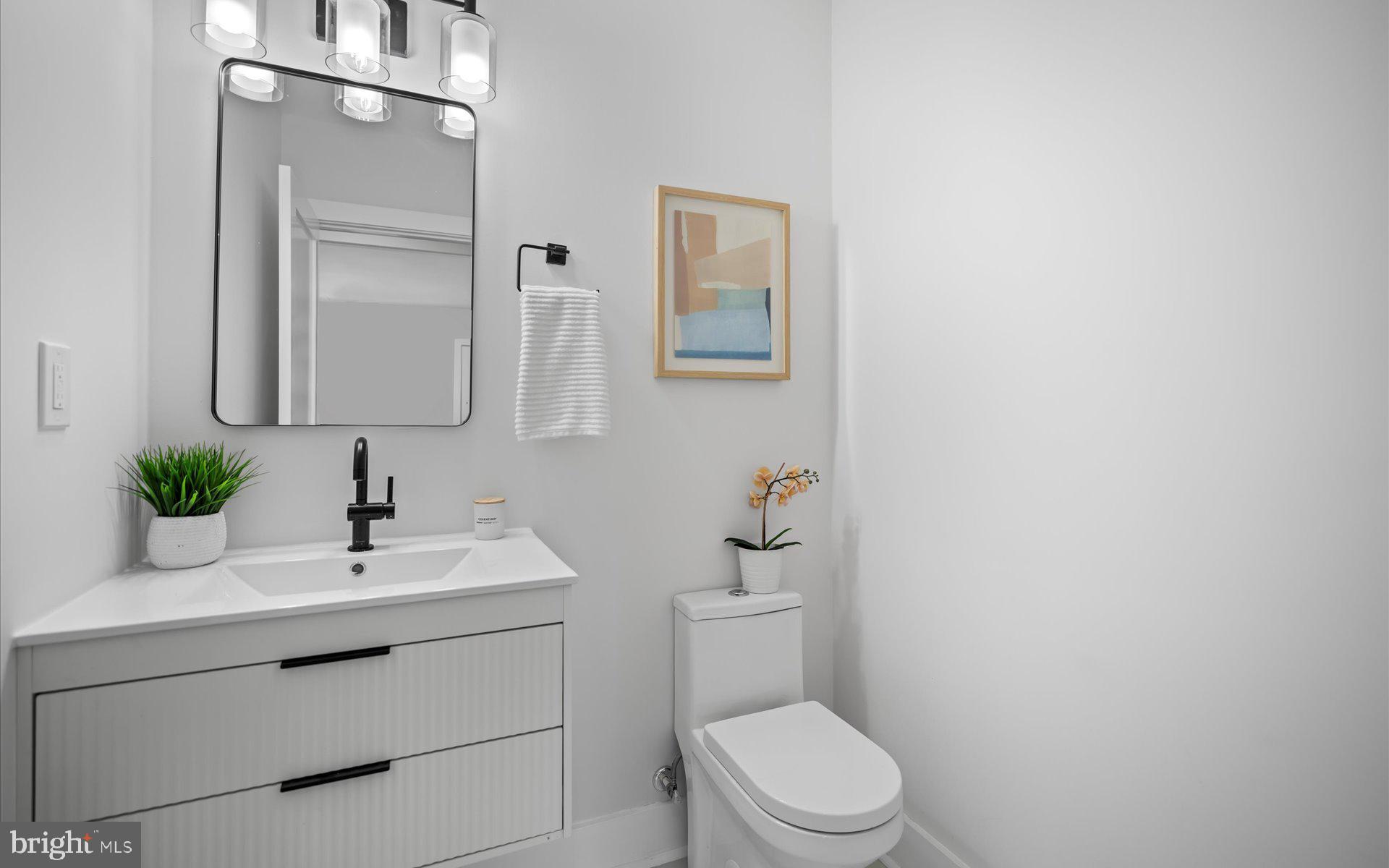 6605 3rd Street Northwest Washington, DC 20012 - Photo 10 of 37 Powder Room