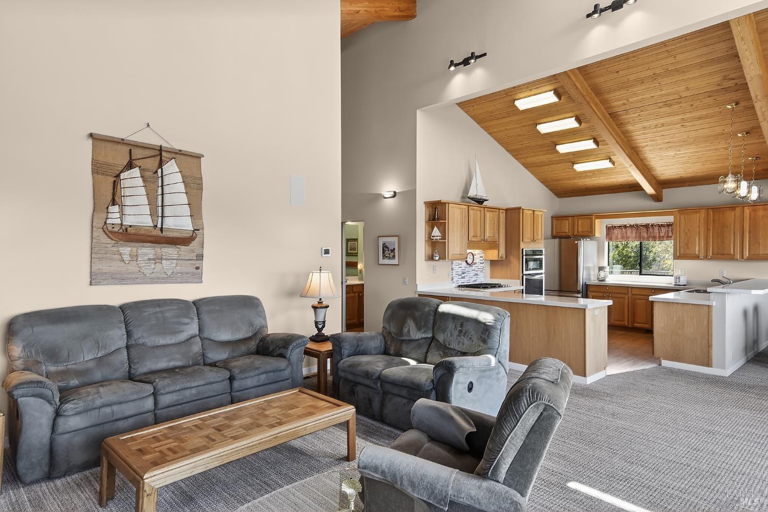 41339 Westwind The Sea Ranch, CA 95497 - Photo 24 of 60 Living room / kitchen