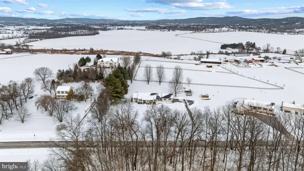 a view of a lake and a mountain view