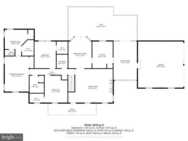 a picture of a floor plan
